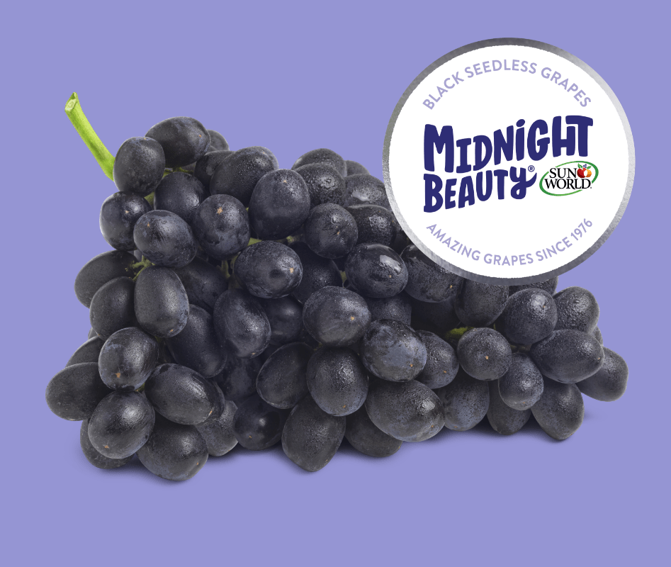 Midnight Beauty Black Seedless Grapes - Pc