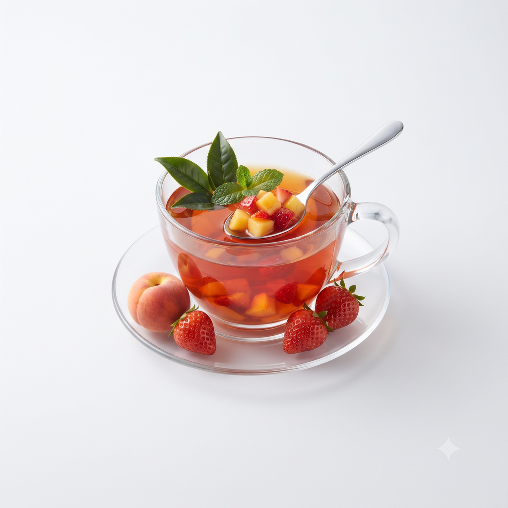 Peach Strawberry Black Tea