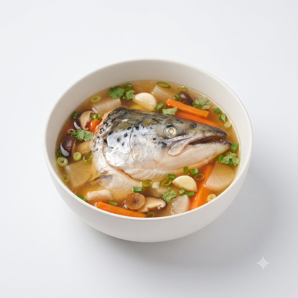 Salmon Head Soup