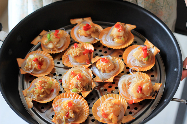 Steamed Scallop
