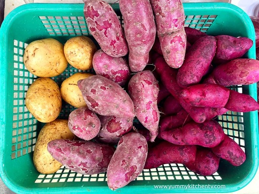 Kamote Orange (Purple balat, Orange laman)