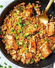 Salmon Fried Rice