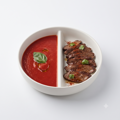 Set: 1 Tomato Soup + 1 Tapa